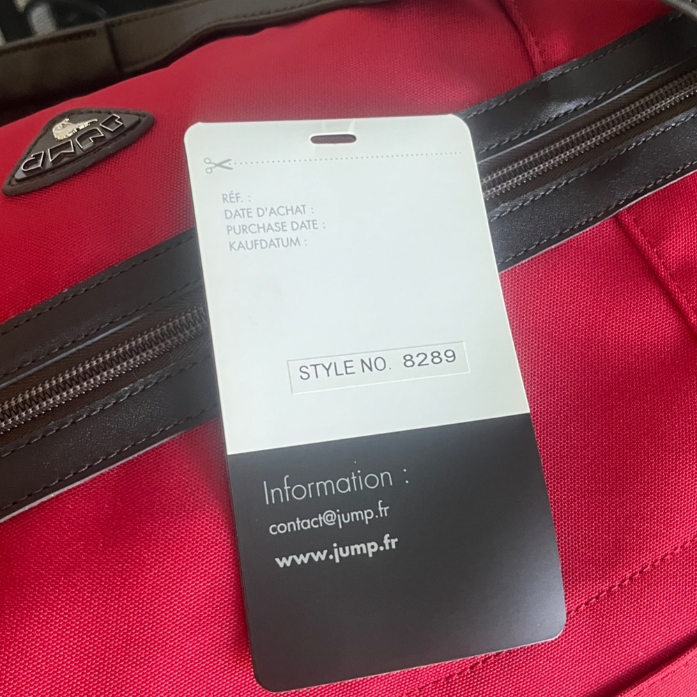 JUMP Paris Cassis DailyDuffel RED 8289 - Picture 16 of 16